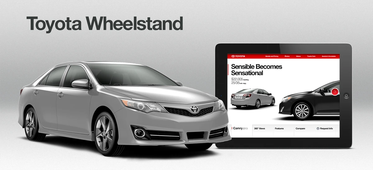 Toyota Wheelstand App Screenshot